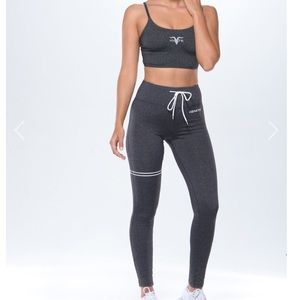 Ignite Grey Workout Activewear Set NWT